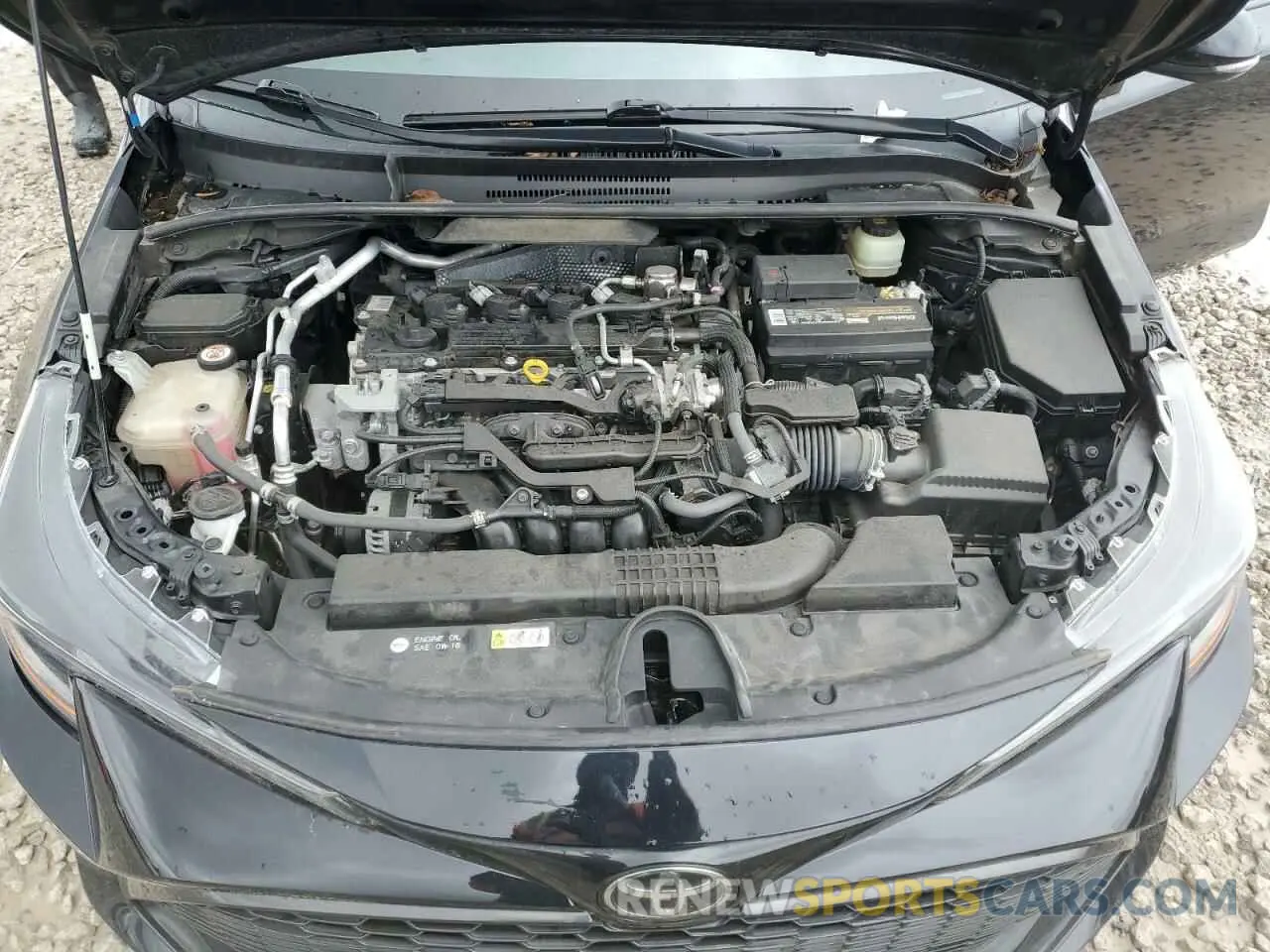 11 Photograph of a damaged car JTNK4RBE7K3037554 TOYOTA COROLLA 2019