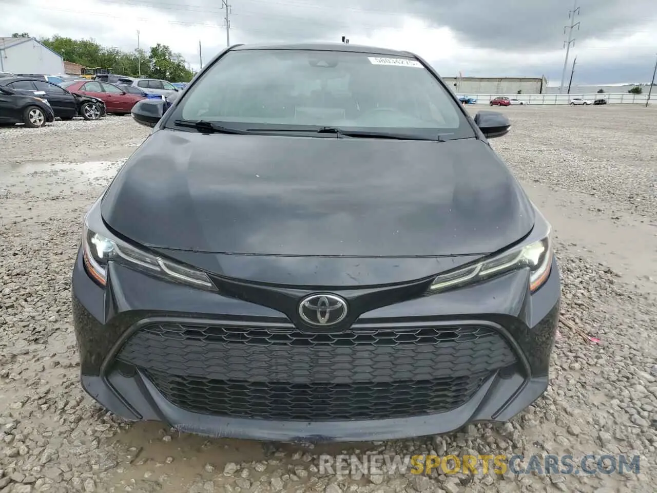 5 Photograph of a damaged car JTNK4RBE7K3037554 TOYOTA COROLLA 2019