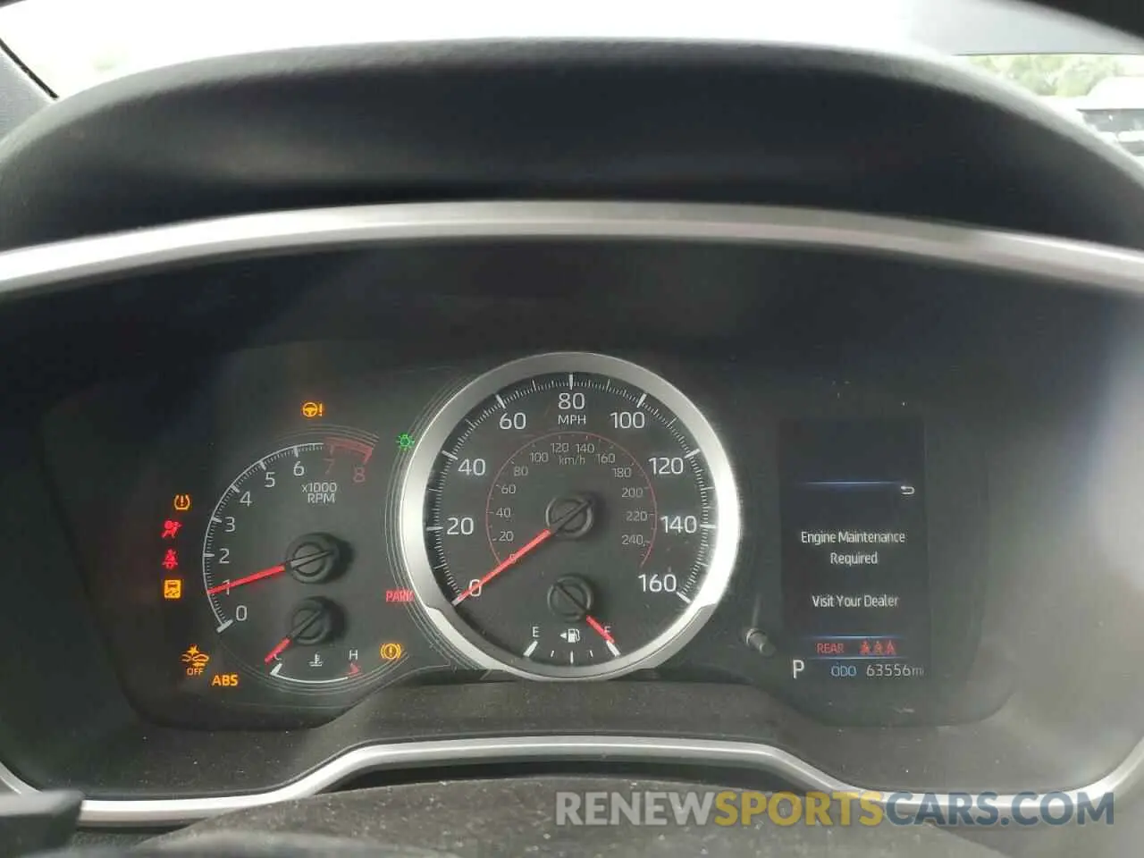 9 Photograph of a damaged car JTNK4RBE7K3037554 TOYOTA COROLLA 2019