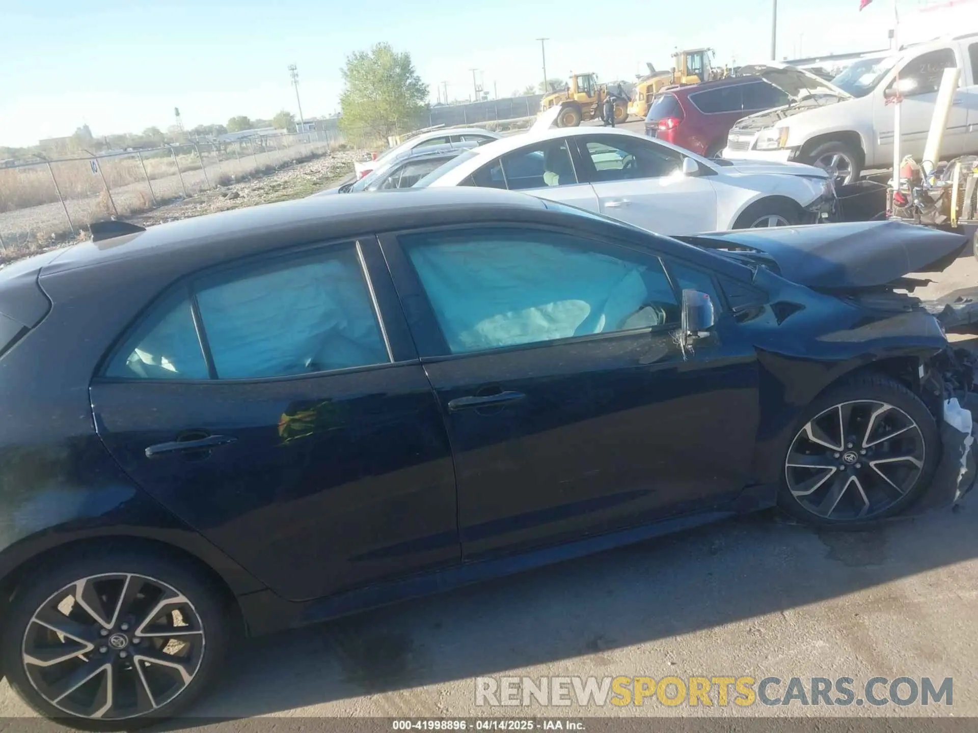 13 Photograph of a damaged car JTNK4RBE7K3044049 TOYOTA COROLLA 2019