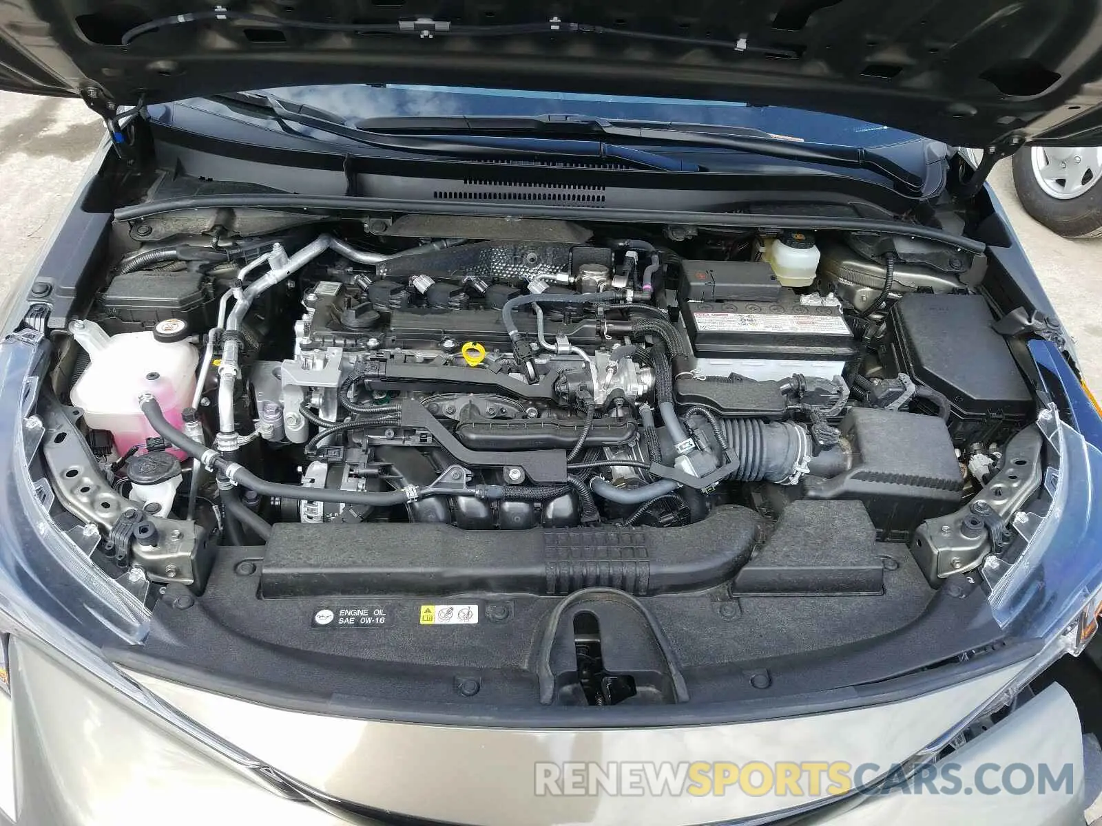7 Photograph of a damaged car JTNK4RBE7K3054287 TOYOTA COROLLA 2019