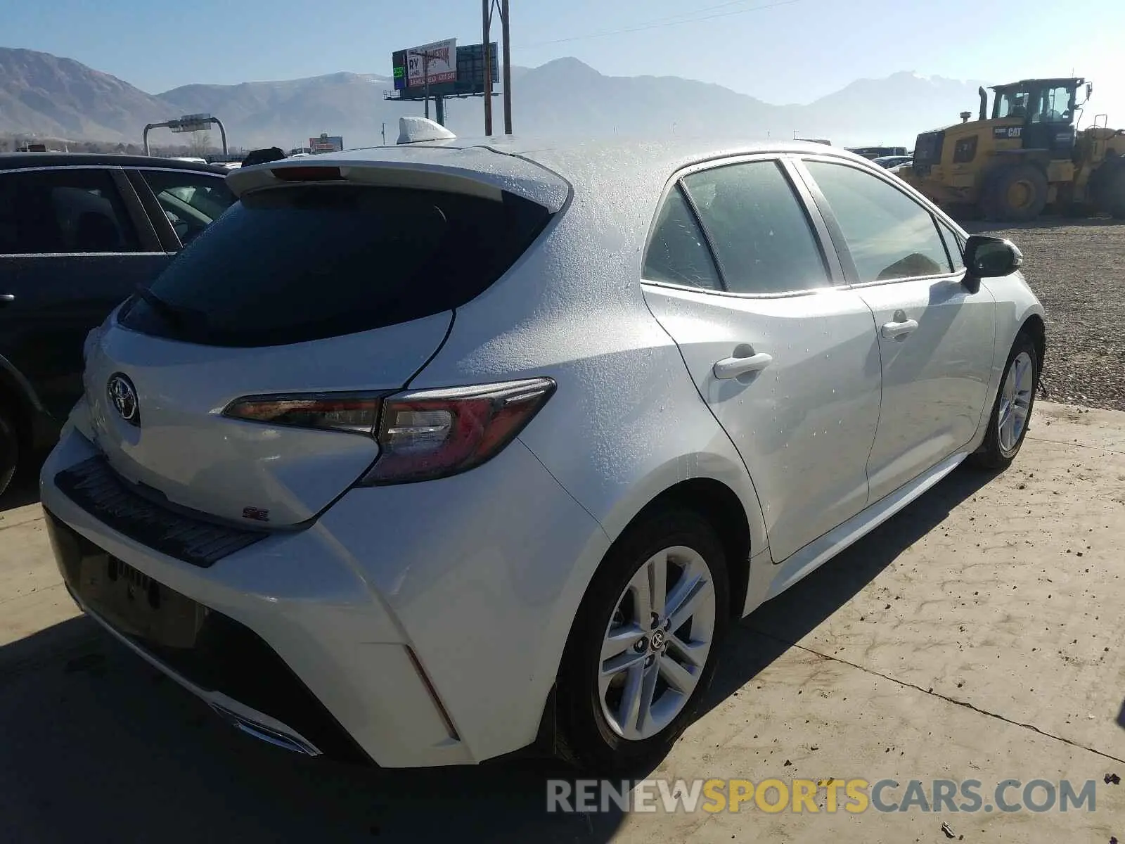 4 Photograph of a damaged car JTNK4RBE7K3065970 TOYOTA COROLLA 2019