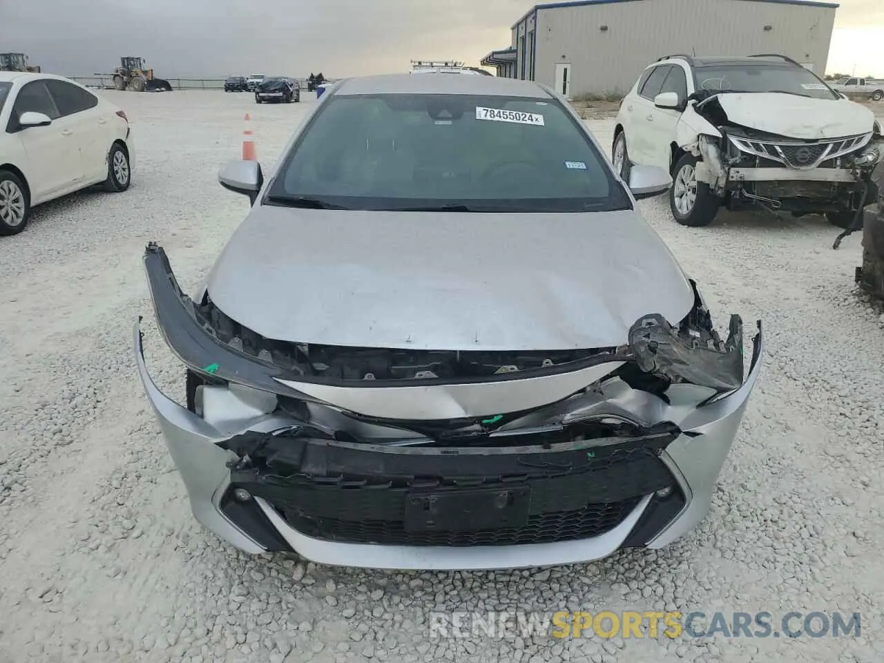 5 Photograph of a damaged car JTNK4RBE8K3004109 TOYOTA COROLLA 2019