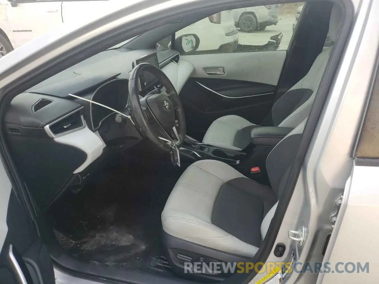 7 Photograph of a damaged car JTNK4RBE8K3004109 TOYOTA COROLLA 2019