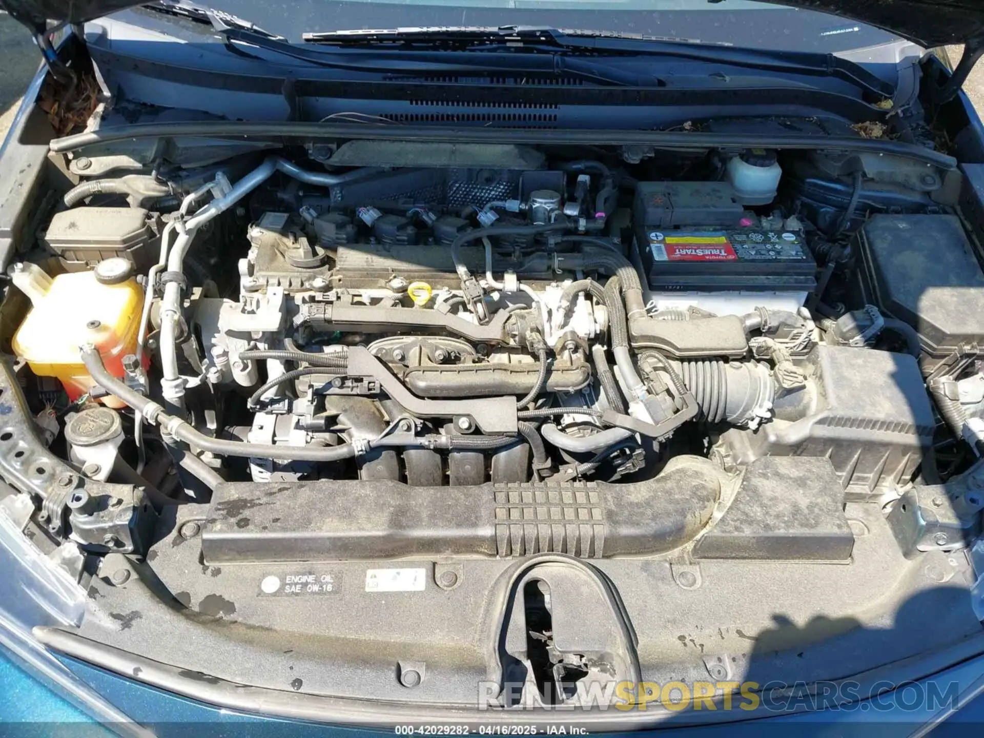 10 Photograph of a damaged car JTNK4RBE8K3013084 TOYOTA COROLLA 2019