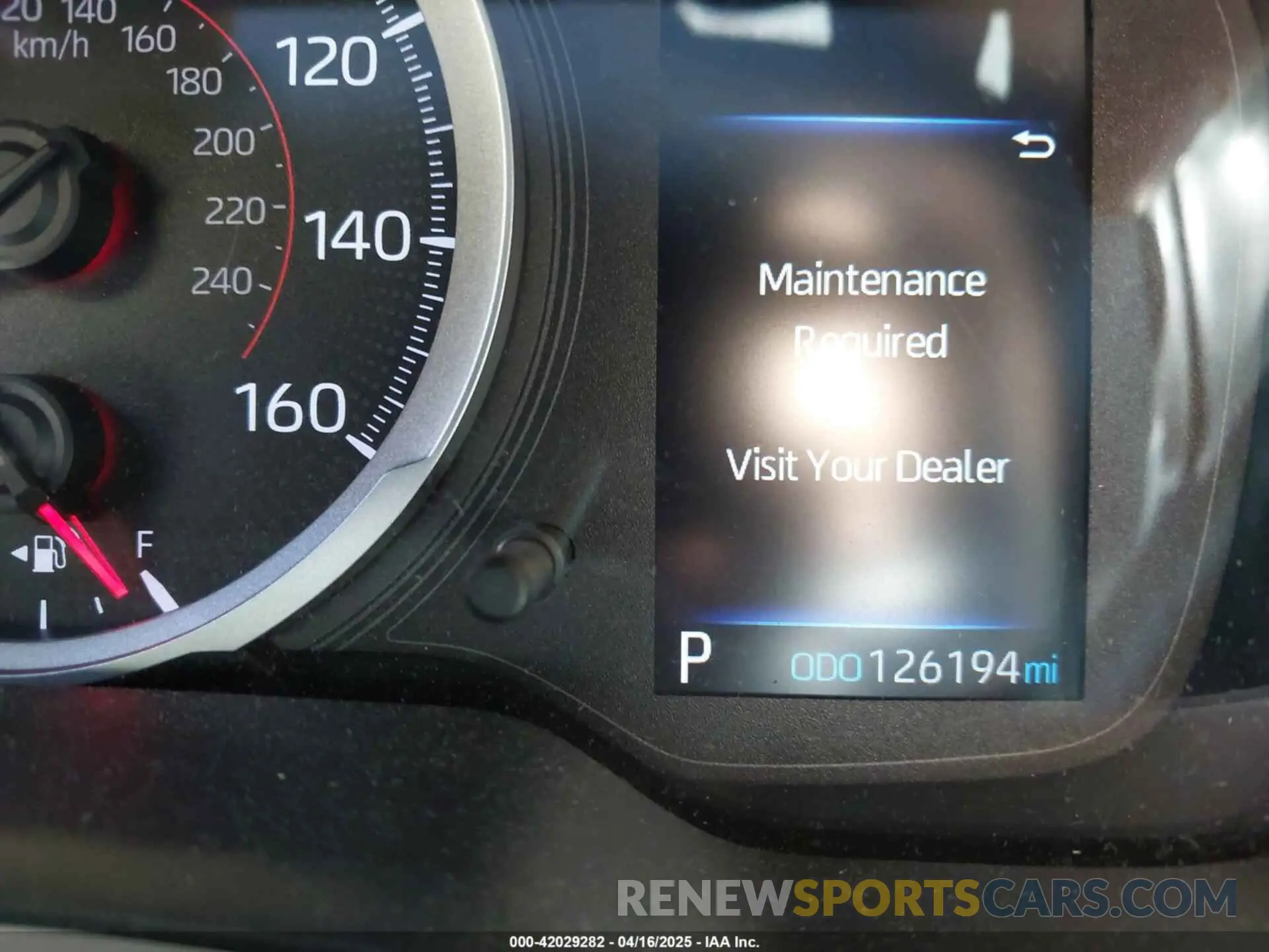 15 Photograph of a damaged car JTNK4RBE8K3013084 TOYOTA COROLLA 2019