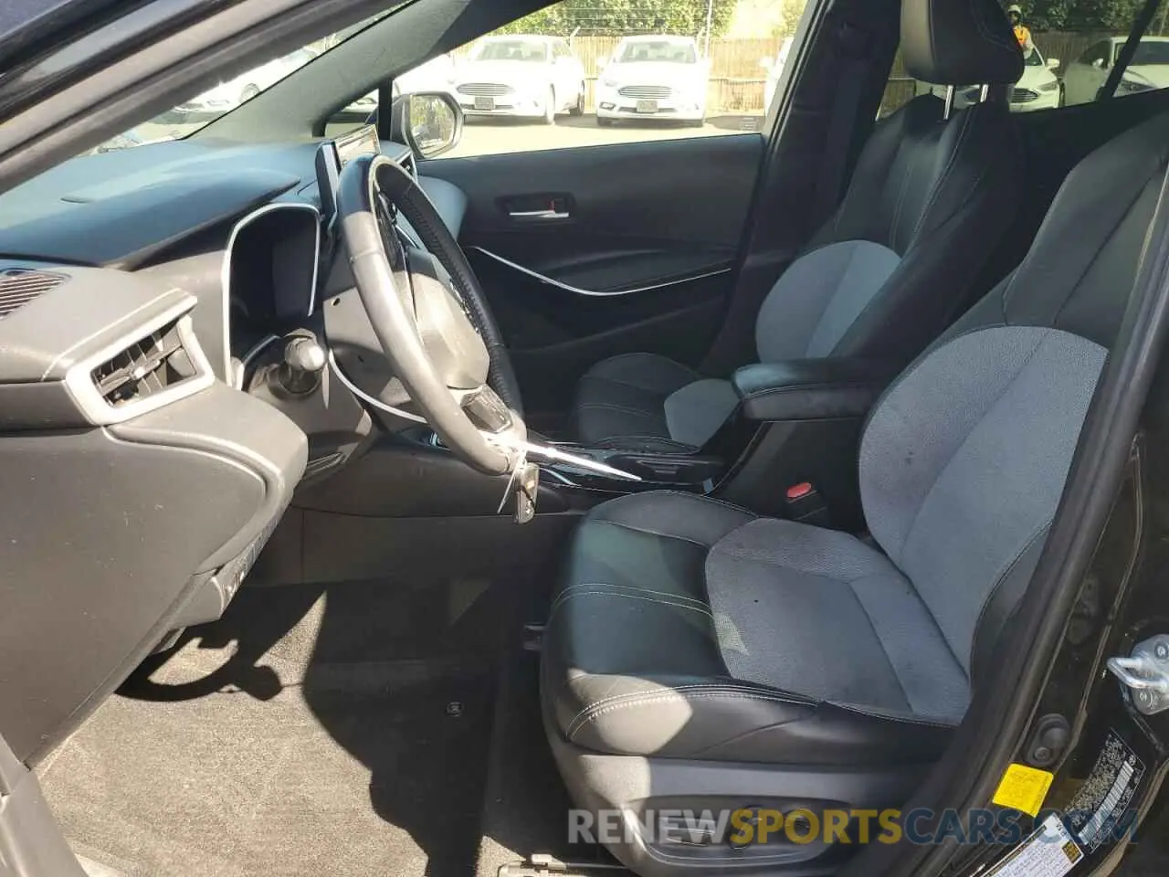 7 Photograph of a damaged car JTNK4RBE8K3015630 TOYOTA COROLLA 2019