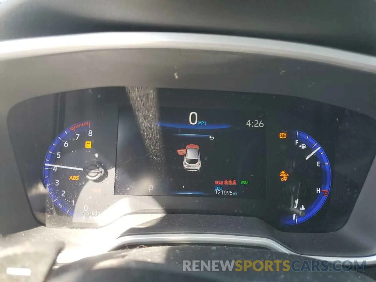 9 Photograph of a damaged car JTNK4RBE8K3015630 TOYOTA COROLLA 2019