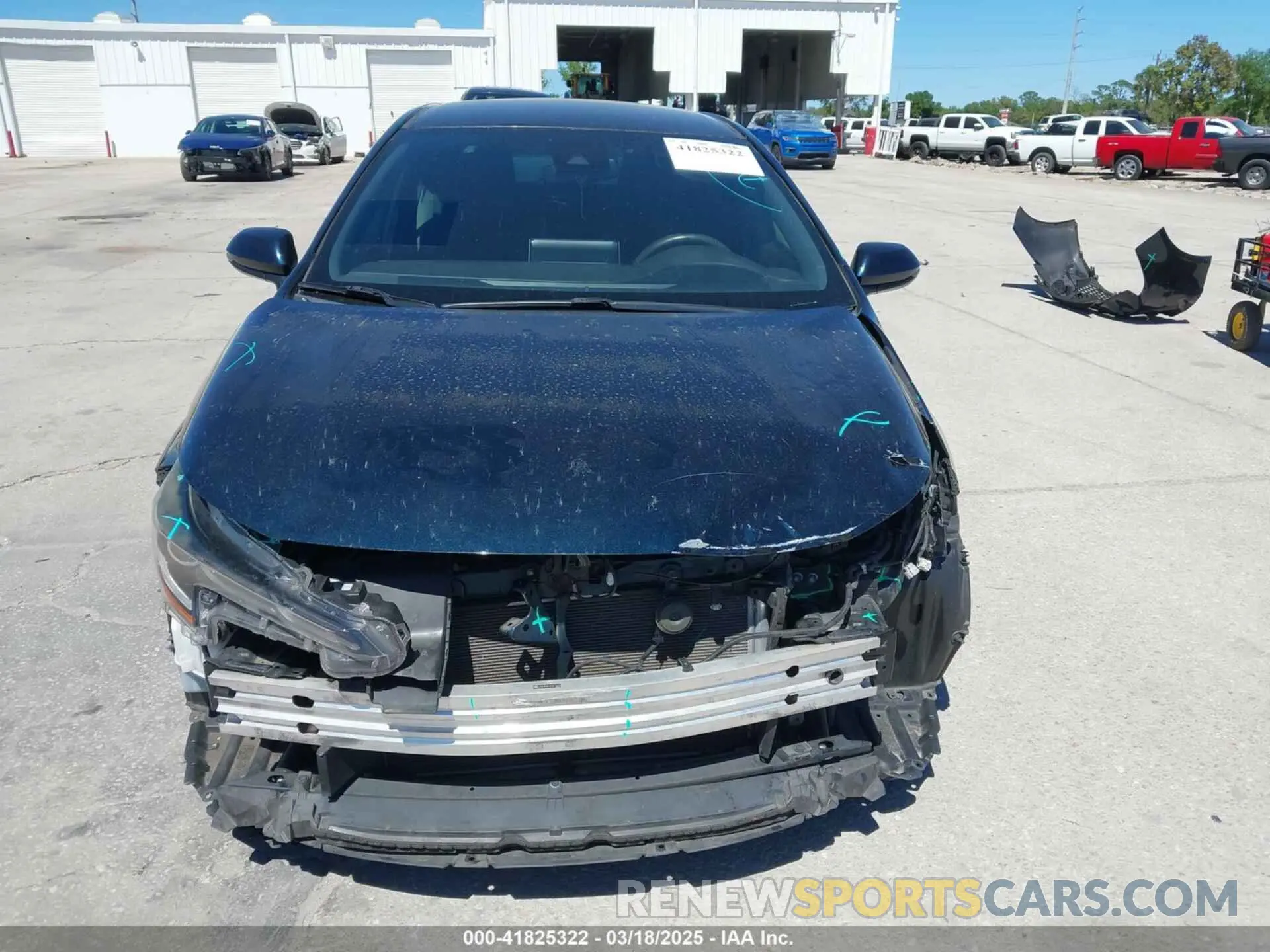 13 Photograph of a damaged car JTNK4RBE8K3017572 TOYOTA COROLLA 2019