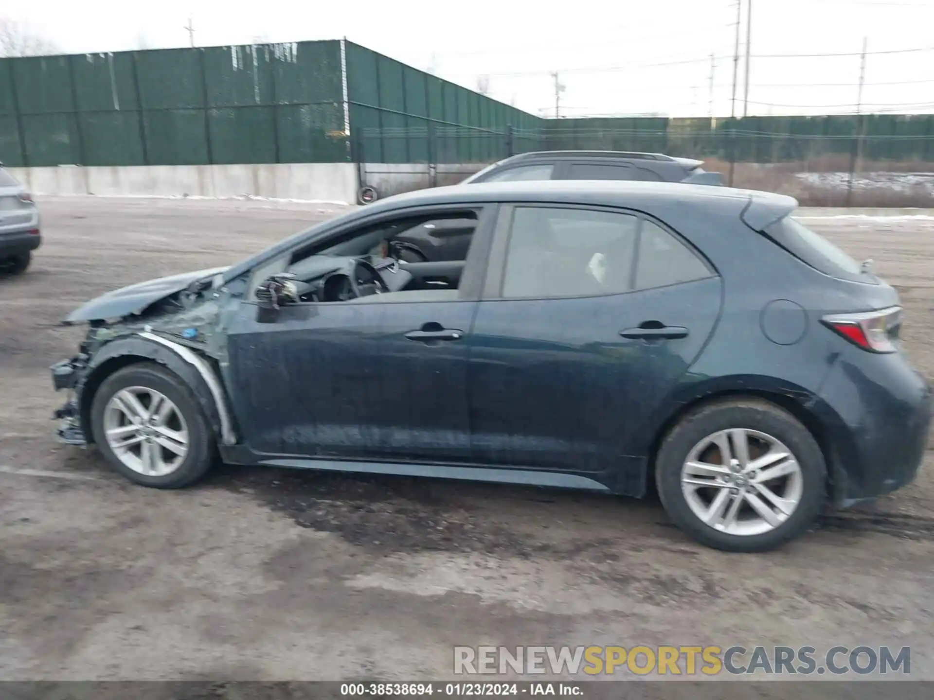 14 Photograph of a damaged car JTNK4RBE8K3035246 TOYOTA COROLLA 2019