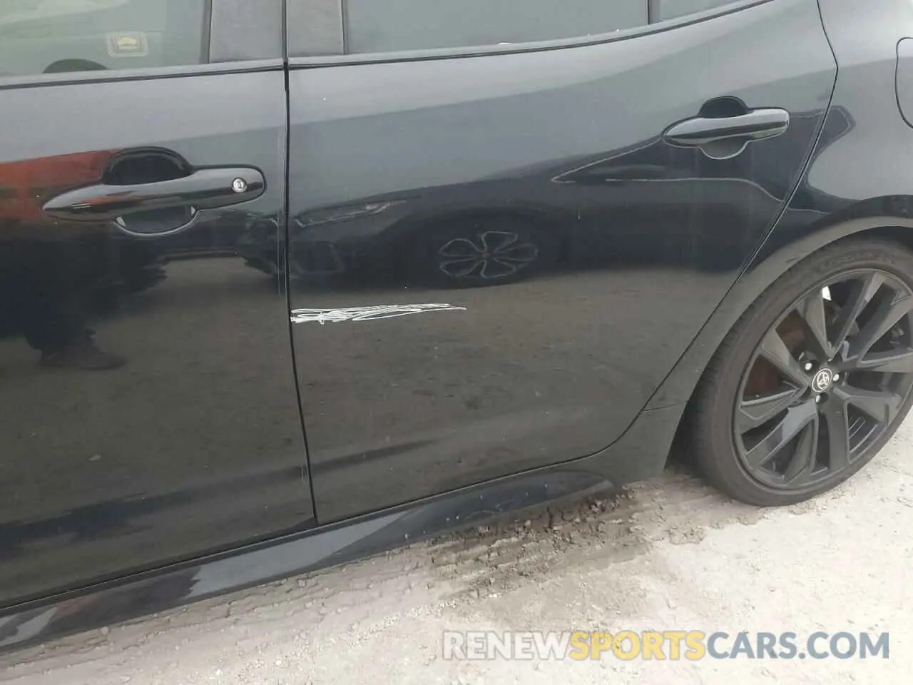12 Photograph of a damaged car JTNK4RBE8K3040785 TOYOTA COROLLA 2019