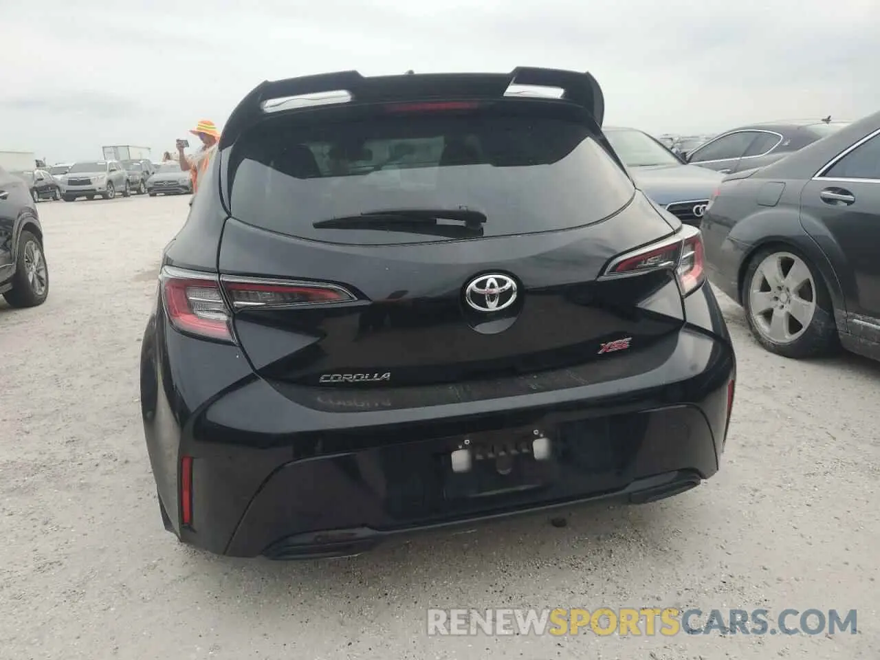 6 Photograph of a damaged car JTNK4RBE8K3040785 TOYOTA COROLLA 2019
