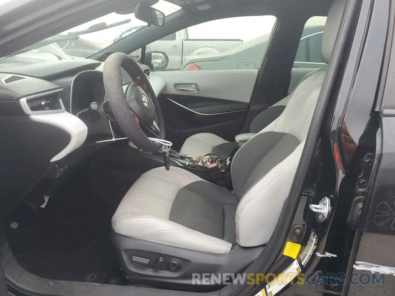 7 Photograph of a damaged car JTNK4RBE8K3040785 TOYOTA COROLLA 2019