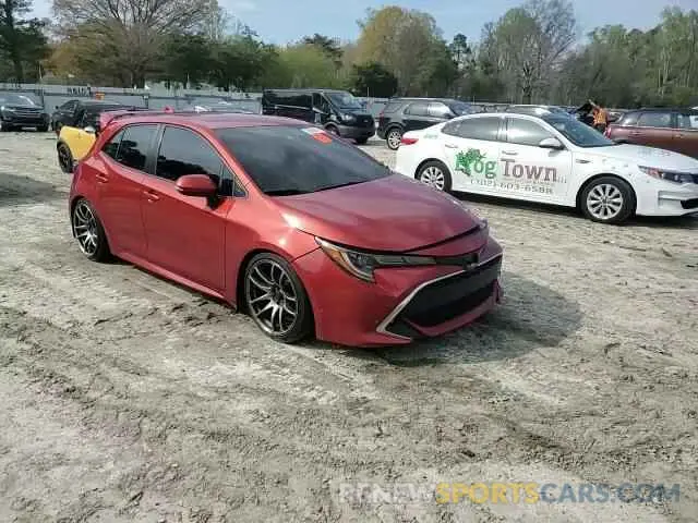 14 Photograph of a damaged car JTNK4RBE8K3052838 TOYOTA COROLLA 2019