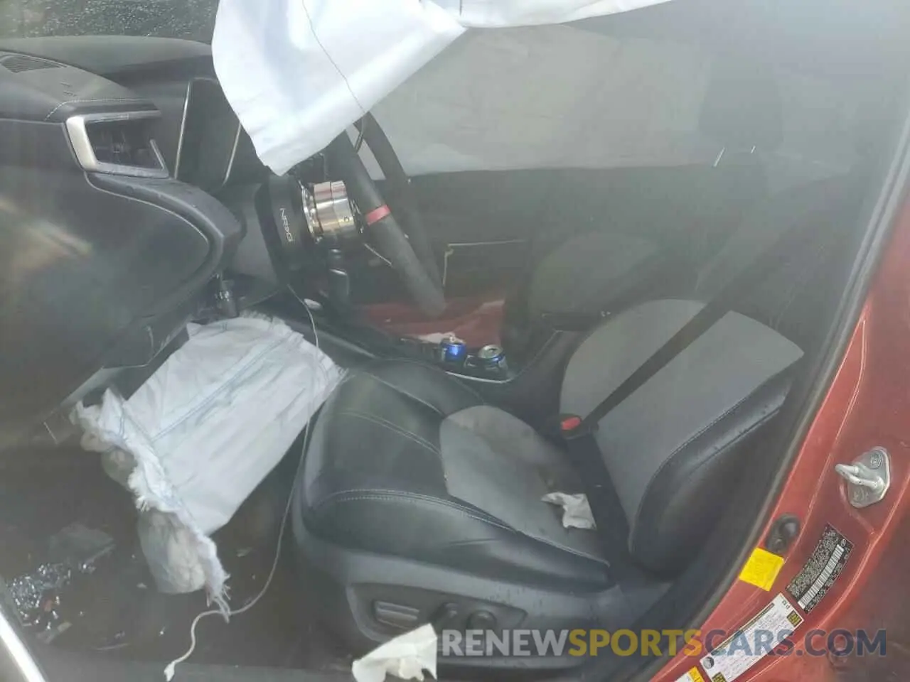 7 Photograph of a damaged car JTNK4RBE8K3052838 TOYOTA COROLLA 2019