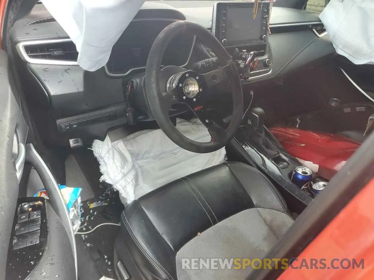8 Photograph of a damaged car JTNK4RBE8K3052838 TOYOTA COROLLA 2019