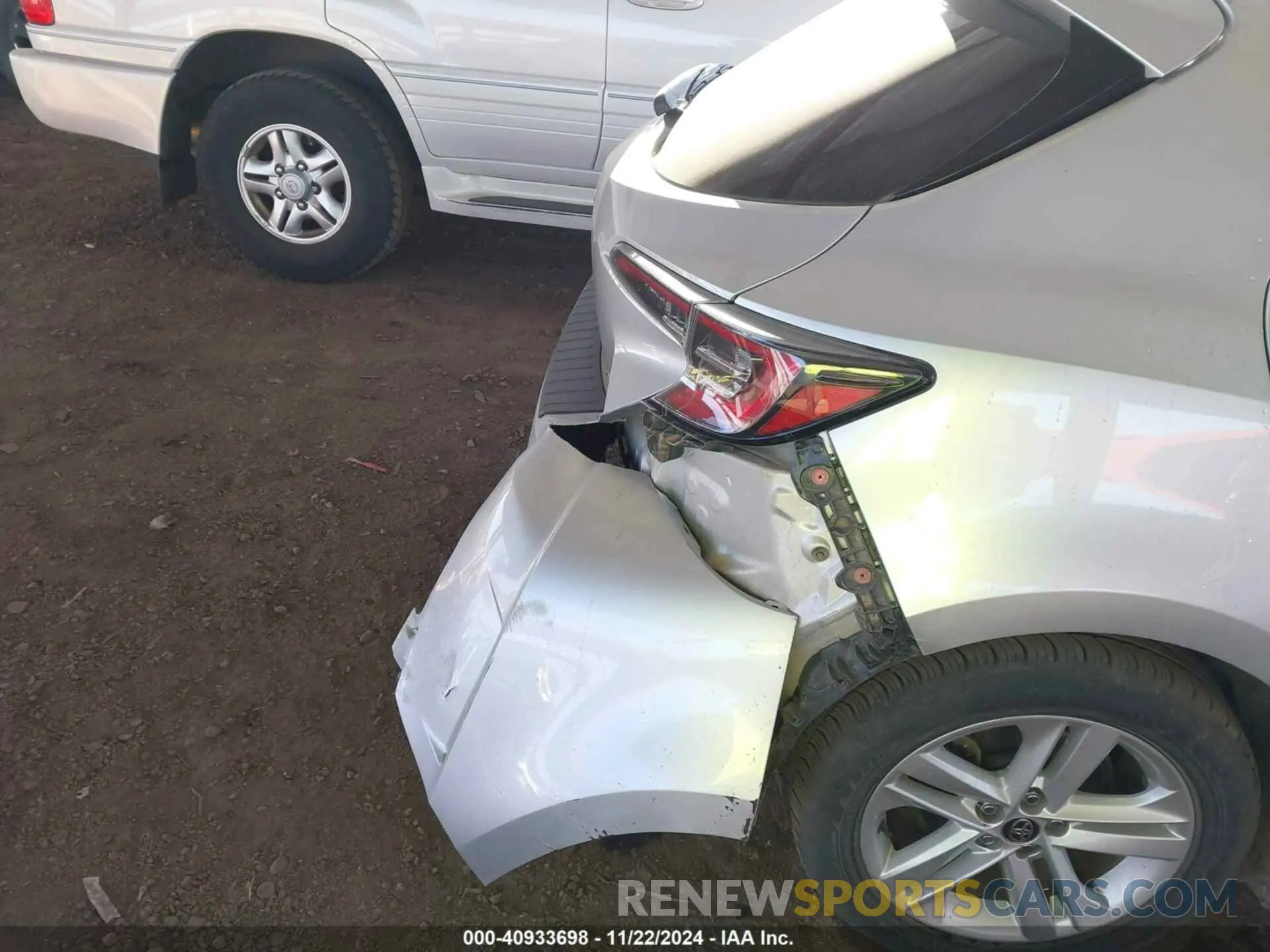 6 Photograph of a damaged car JTNK4RBE9K3009383 TOYOTA COROLLA 2019