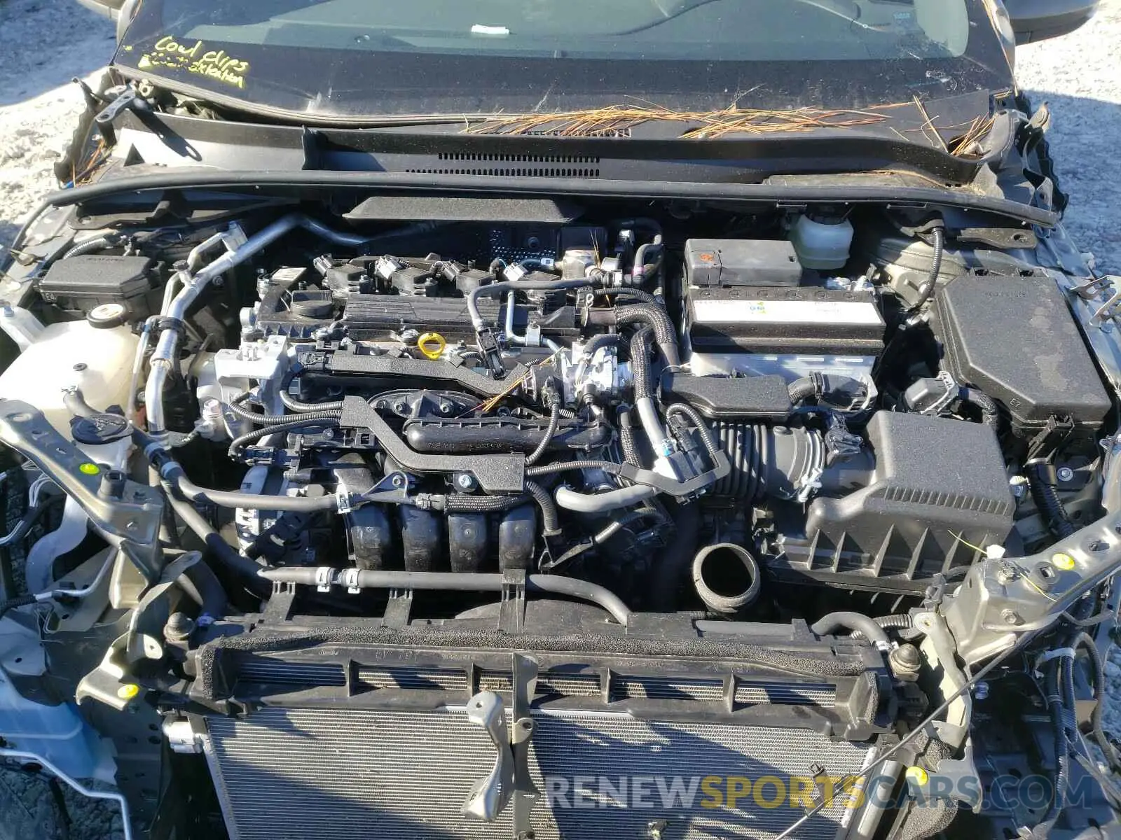 7 Photograph of a damaged car JTNK4RBE9K3022439 TOYOTA COROLLA 2019