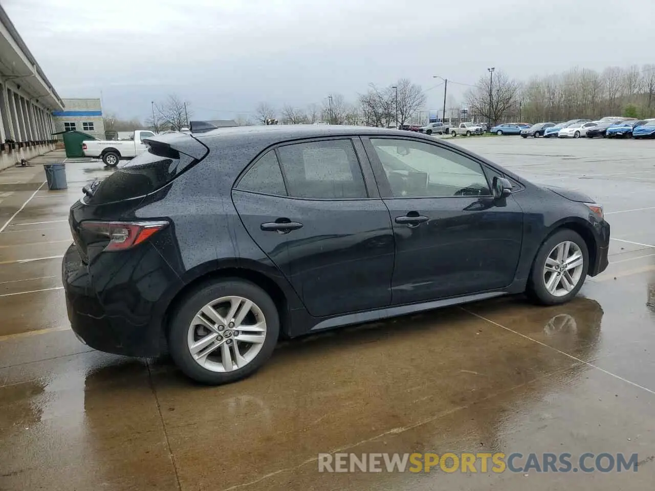 3 Photograph of a damaged car JTNK4RBE9K3027866 TOYOTA COROLLA 2019