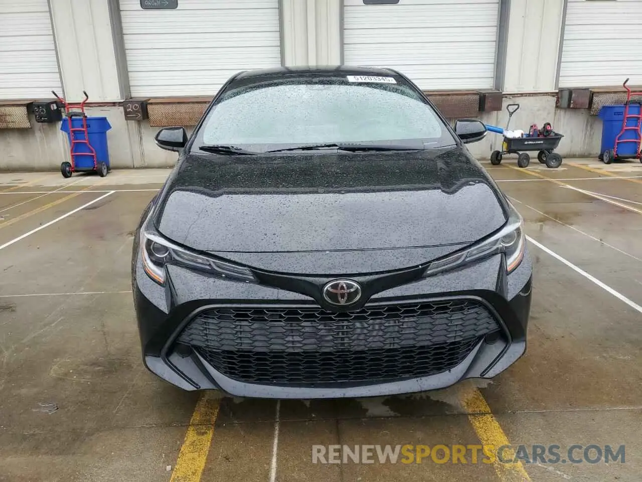 5 Photograph of a damaged car JTNK4RBE9K3027866 TOYOTA COROLLA 2019