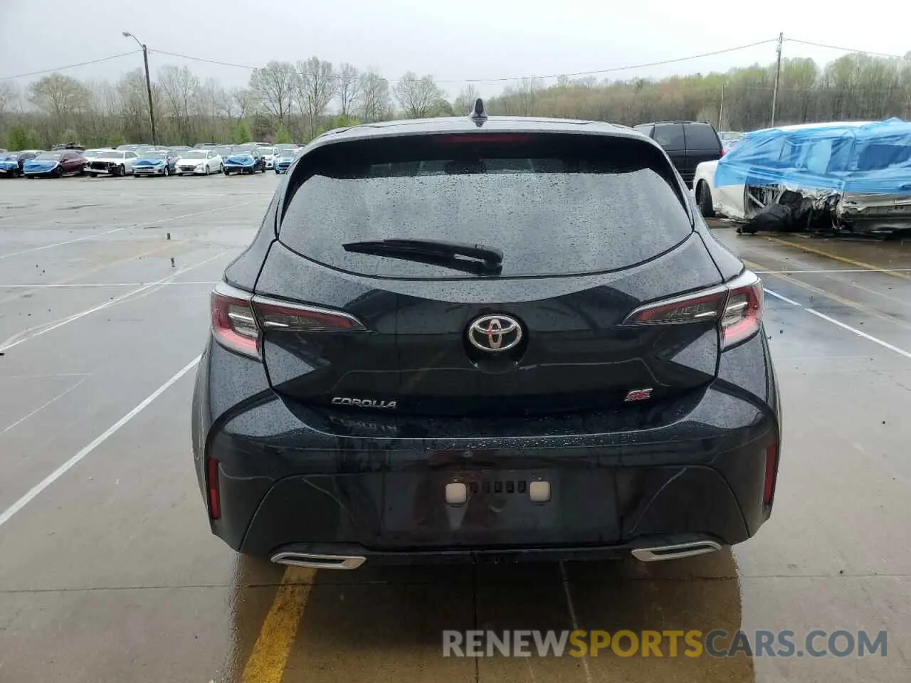 6 Photograph of a damaged car JTNK4RBE9K3027866 TOYOTA COROLLA 2019