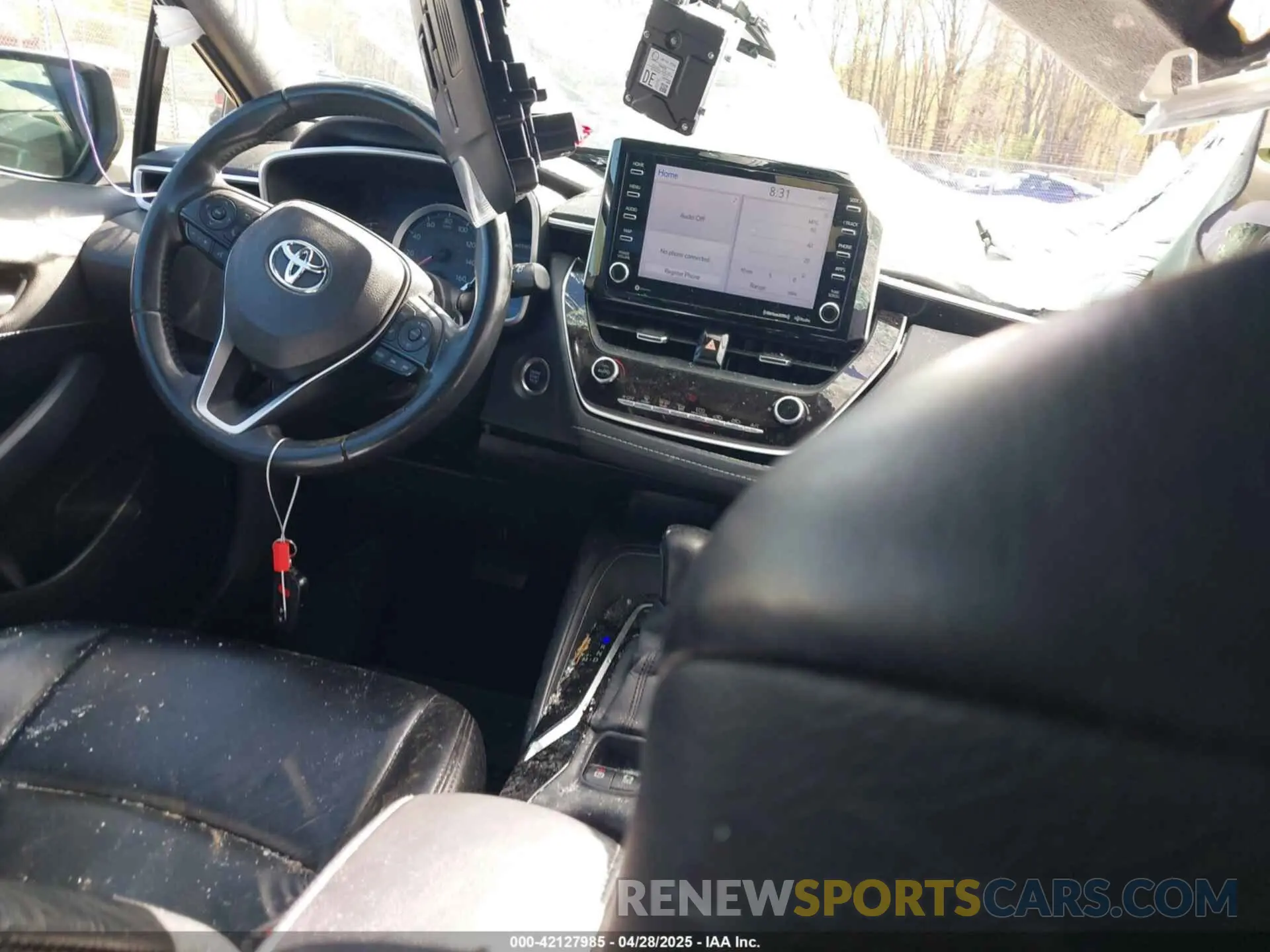 5 Photograph of a damaged car JTNK4RBE9K3037779 TOYOTA COROLLA 2019