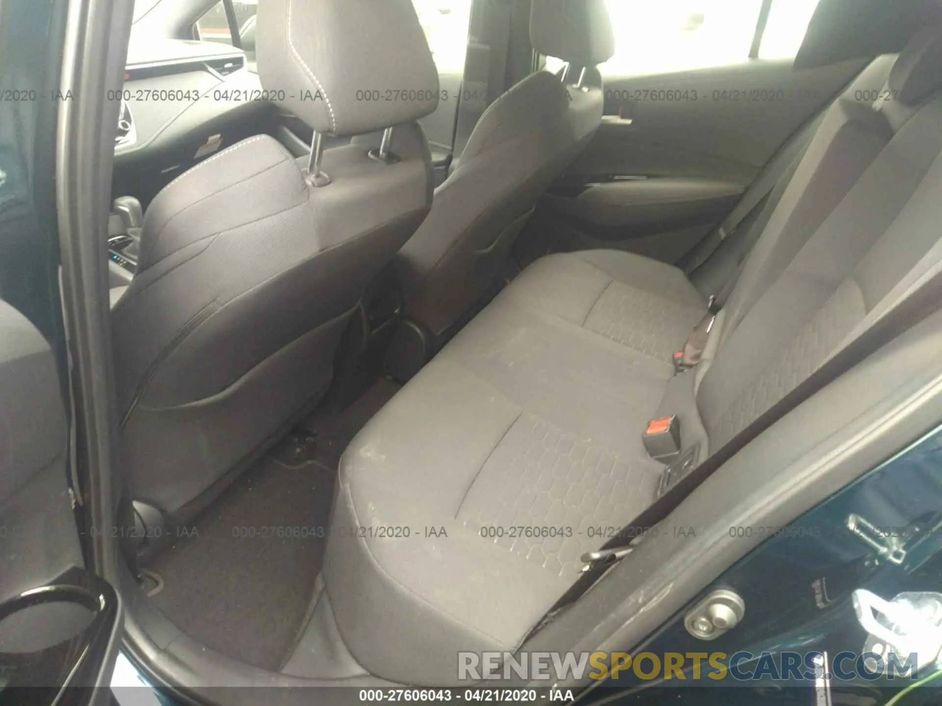 8 Photograph of a damaged car JTNK4RBE9K3038656 TOYOTA COROLLA 2019