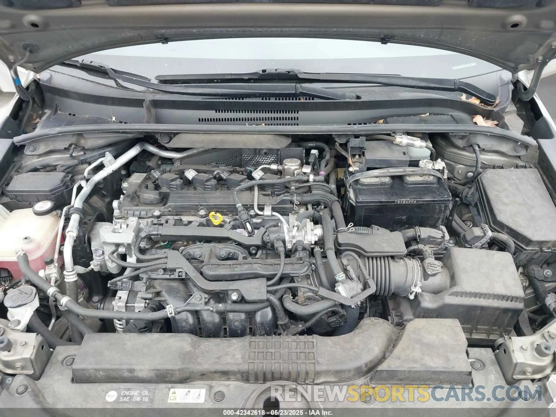 10 Photograph of a damaged car JTNK4RBE9K3042299 TOYOTA COROLLA 2019