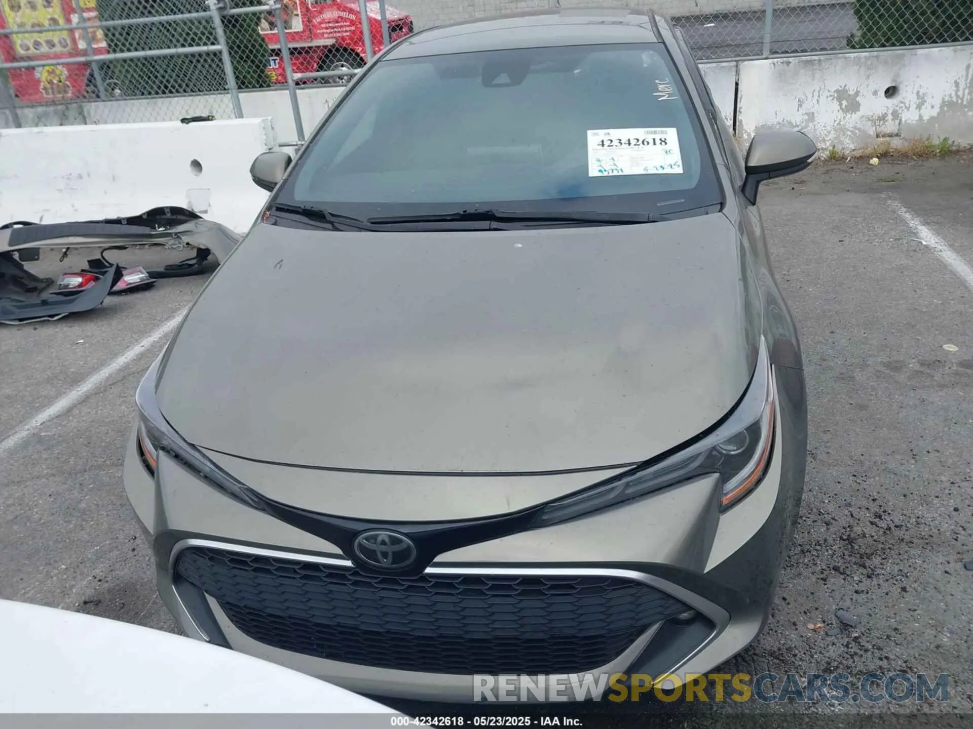 13 Photograph of a damaged car JTNK4RBE9K3042299 TOYOTA COROLLA 2019