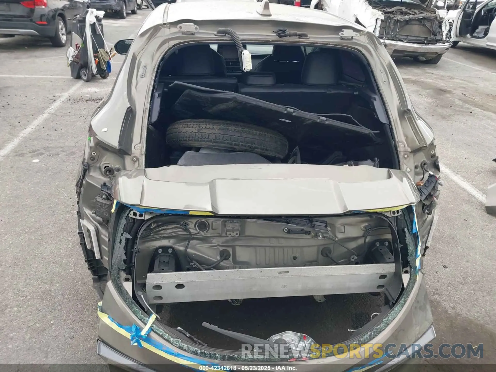6 Photograph of a damaged car JTNK4RBE9K3042299 TOYOTA COROLLA 2019