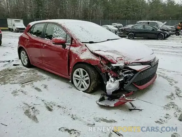 10 Photograph of a damaged car JTNK4RBE9K3043422 TOYOTA COROLLA 2019