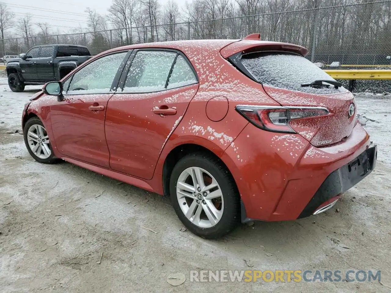 2 Photograph of a damaged car JTNK4RBE9K3043422 TOYOTA COROLLA 2019