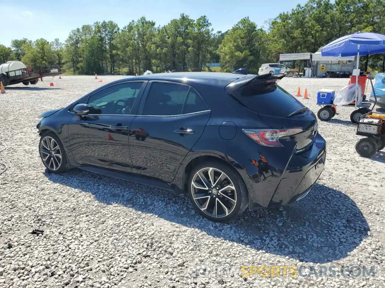 2 Photograph of a damaged car JTNK4RBE9K3054100 TOYOTA COROLLA 2019