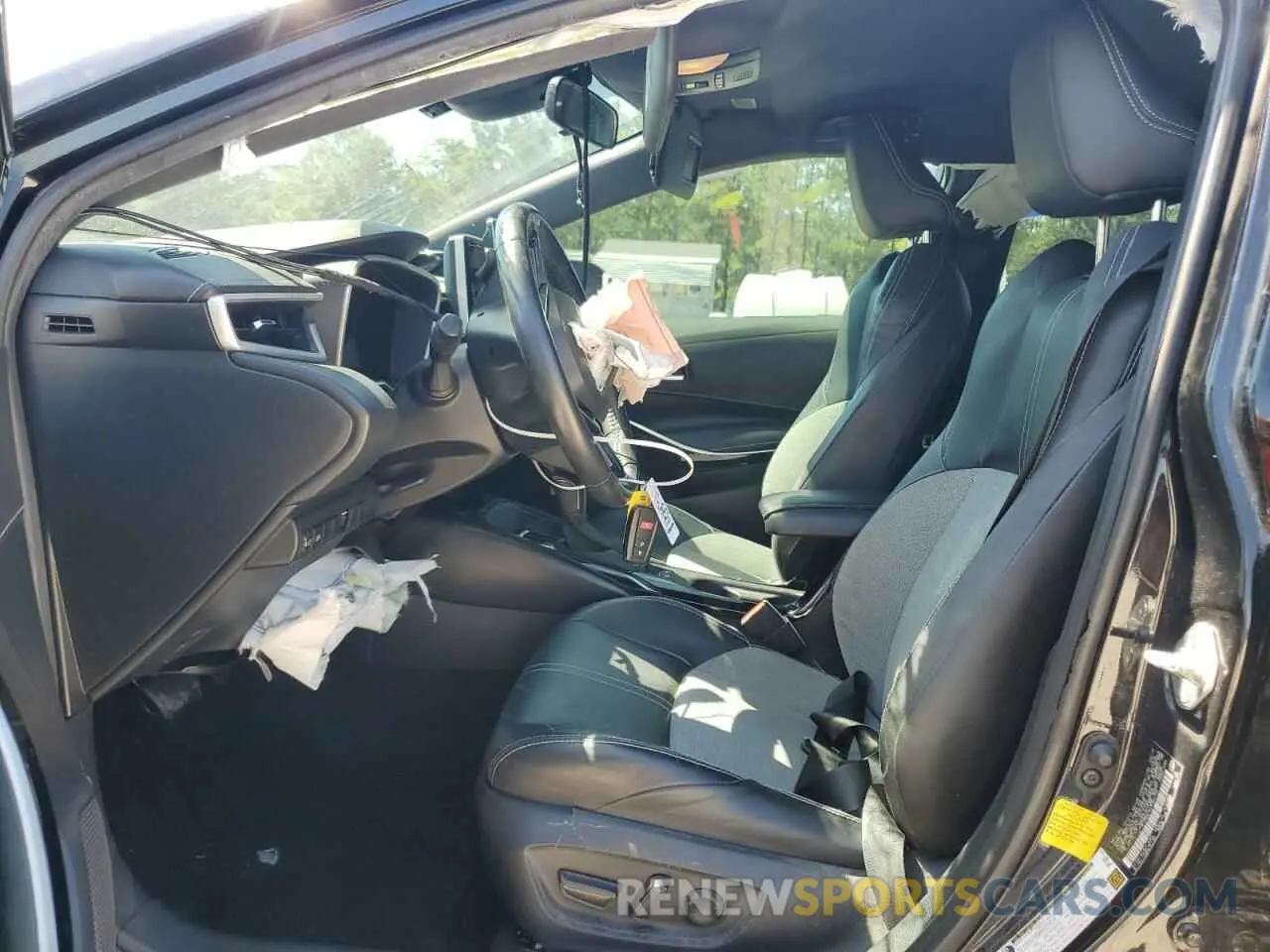 7 Photograph of a damaged car JTNK4RBE9K3054100 TOYOTA COROLLA 2019