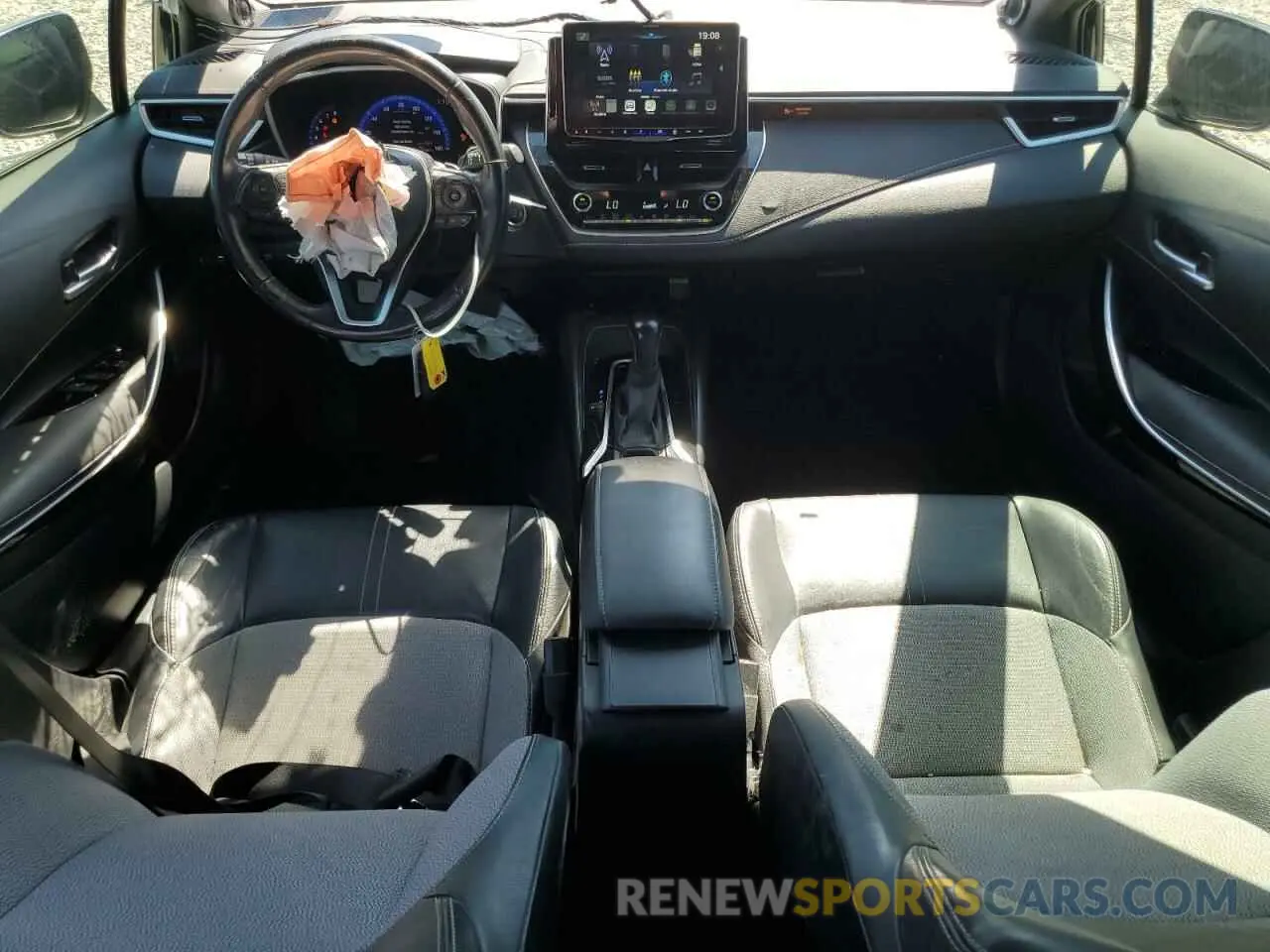 8 Photograph of a damaged car JTNK4RBE9K3054100 TOYOTA COROLLA 2019