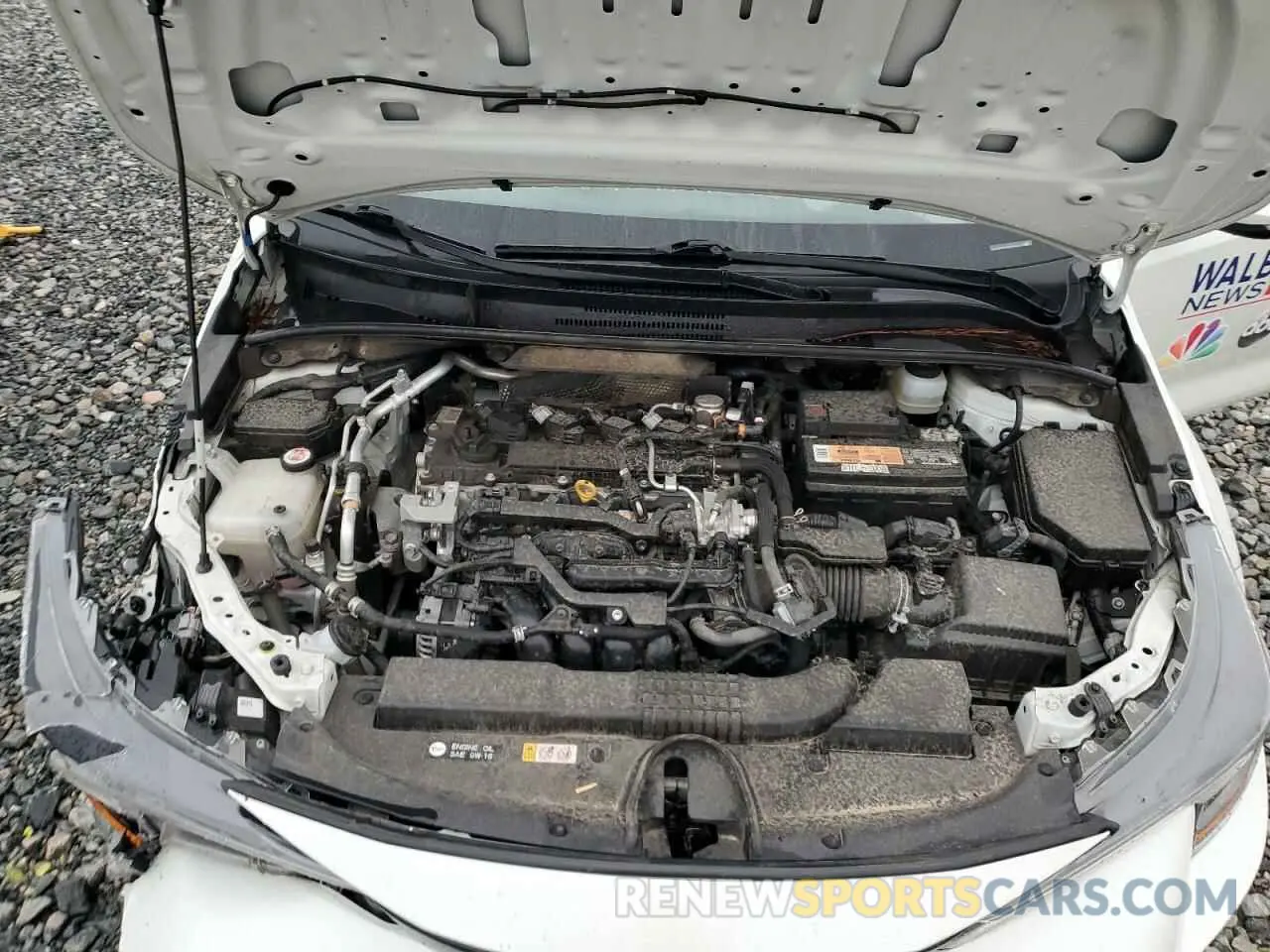 11 Photograph of a damaged car JTNK4RBE9K3064075 TOYOTA COROLLA 2019