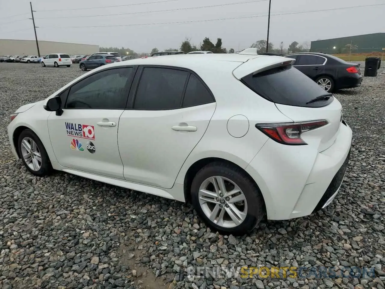 2 Photograph of a damaged car JTNK4RBE9K3064075 TOYOTA COROLLA 2019