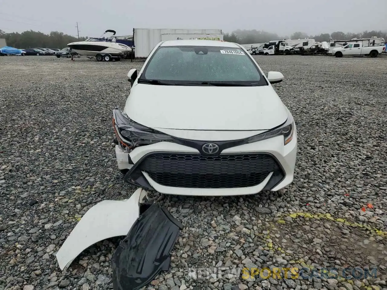 5 Photograph of a damaged car JTNK4RBE9K3064075 TOYOTA COROLLA 2019