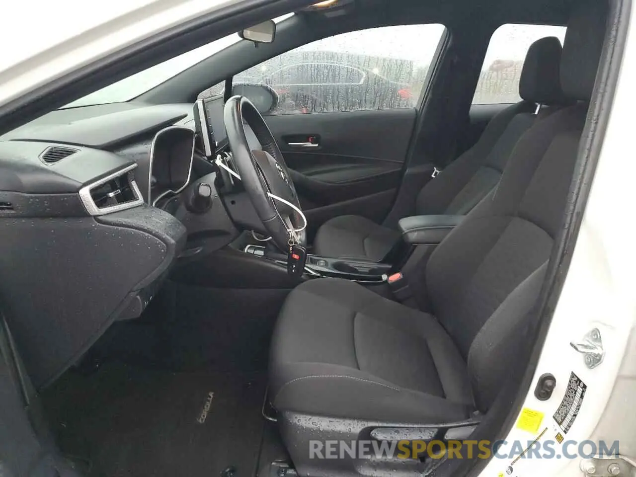 7 Photograph of a damaged car JTNK4RBE9K3064075 TOYOTA COROLLA 2019