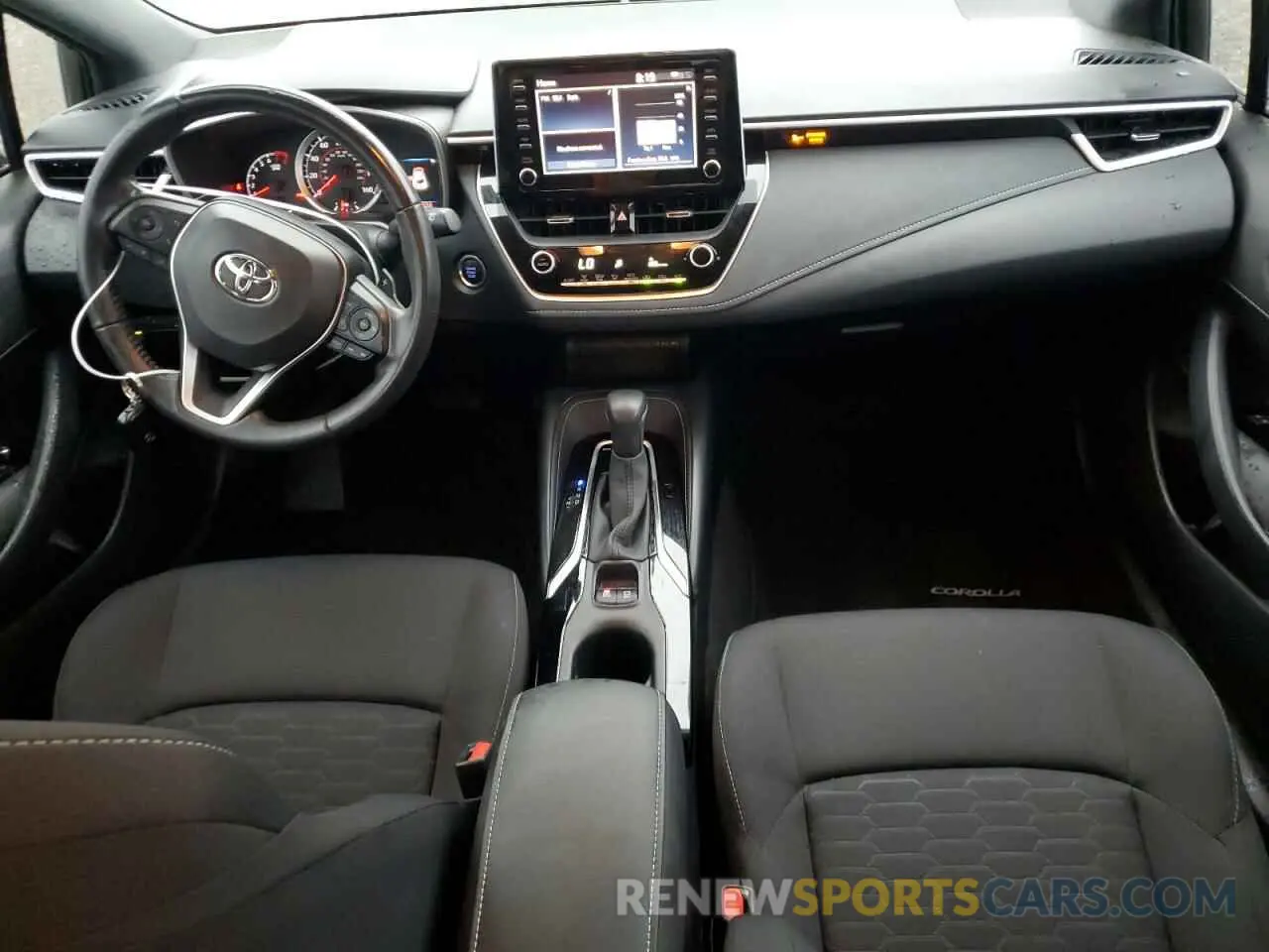 8 Photograph of a damaged car JTNK4RBE9K3064075 TOYOTA COROLLA 2019