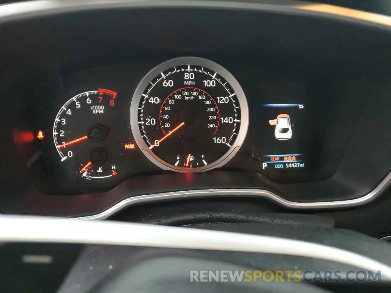 9 Photograph of a damaged car JTNK4RBE9K3064075 TOYOTA COROLLA 2019