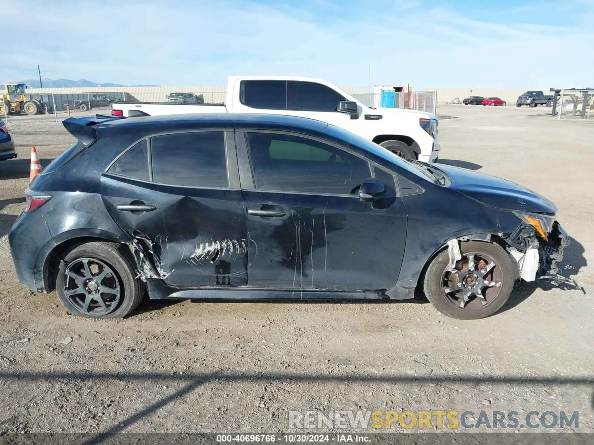 12 Photograph of a damaged car JTNK4RBEXK3004841 TOYOTA COROLLA 2019