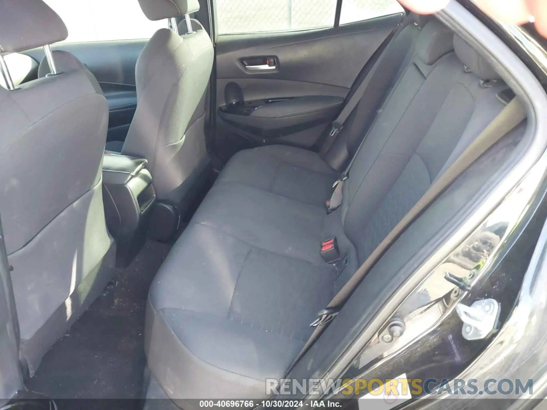 8 Photograph of a damaged car JTNK4RBEXK3004841 TOYOTA COROLLA 2019
