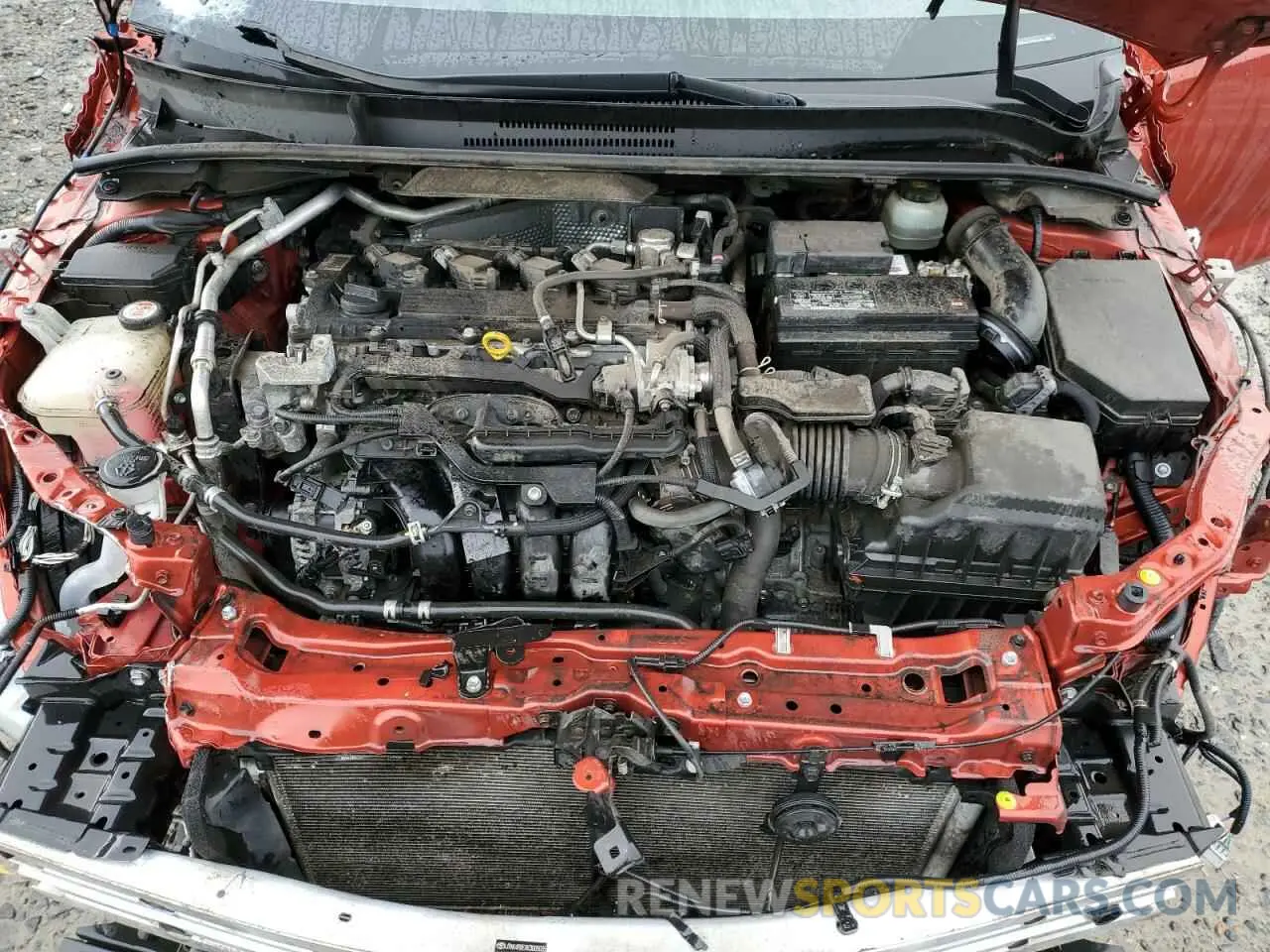 11 Photograph of a damaged car JTNK4RBEXK3005035 TOYOTA COROLLA 2019