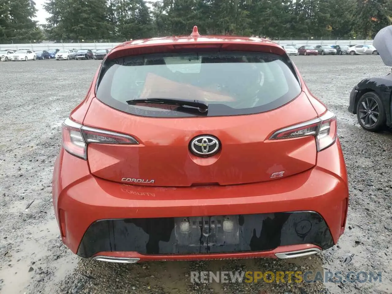6 Photograph of a damaged car JTNK4RBEXK3005035 TOYOTA COROLLA 2019