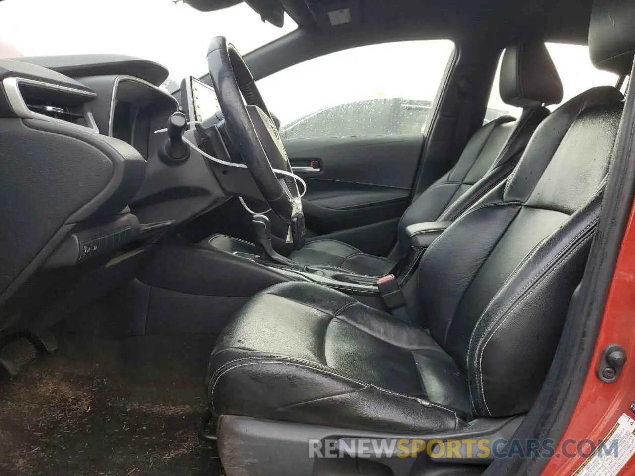 7 Photograph of a damaged car JTNK4RBEXK3005035 TOYOTA COROLLA 2019