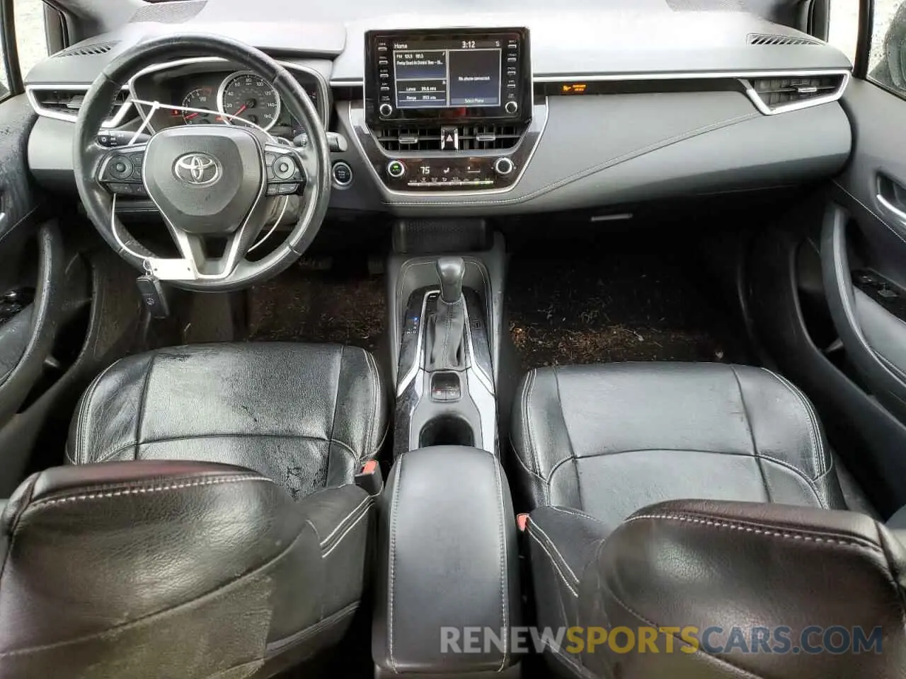 8 Photograph of a damaged car JTNK4RBEXK3005035 TOYOTA COROLLA 2019