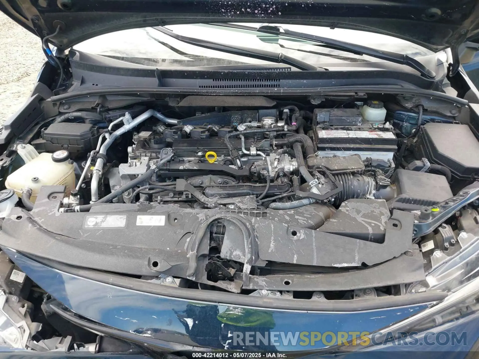10 Photograph of a damaged car JTNK4RBEXK3017153 TOYOTA COROLLA 2019