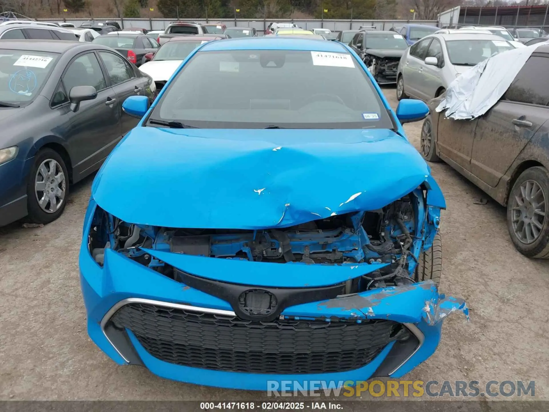 13 Photograph of a damaged car JTNK4RBEXK3033062 TOYOTA COROLLA 2019