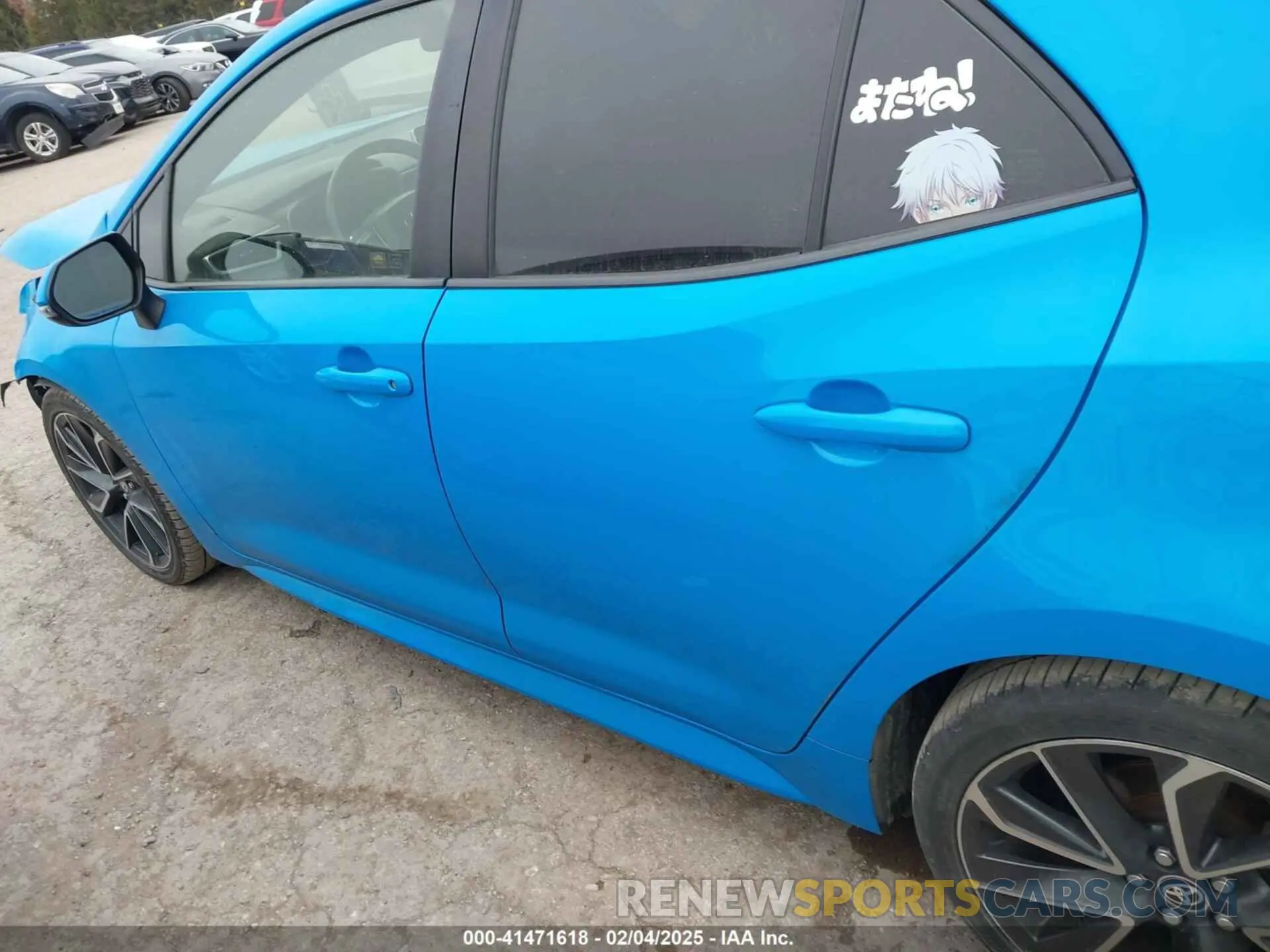 15 Photograph of a damaged car JTNK4RBEXK3033062 TOYOTA COROLLA 2019